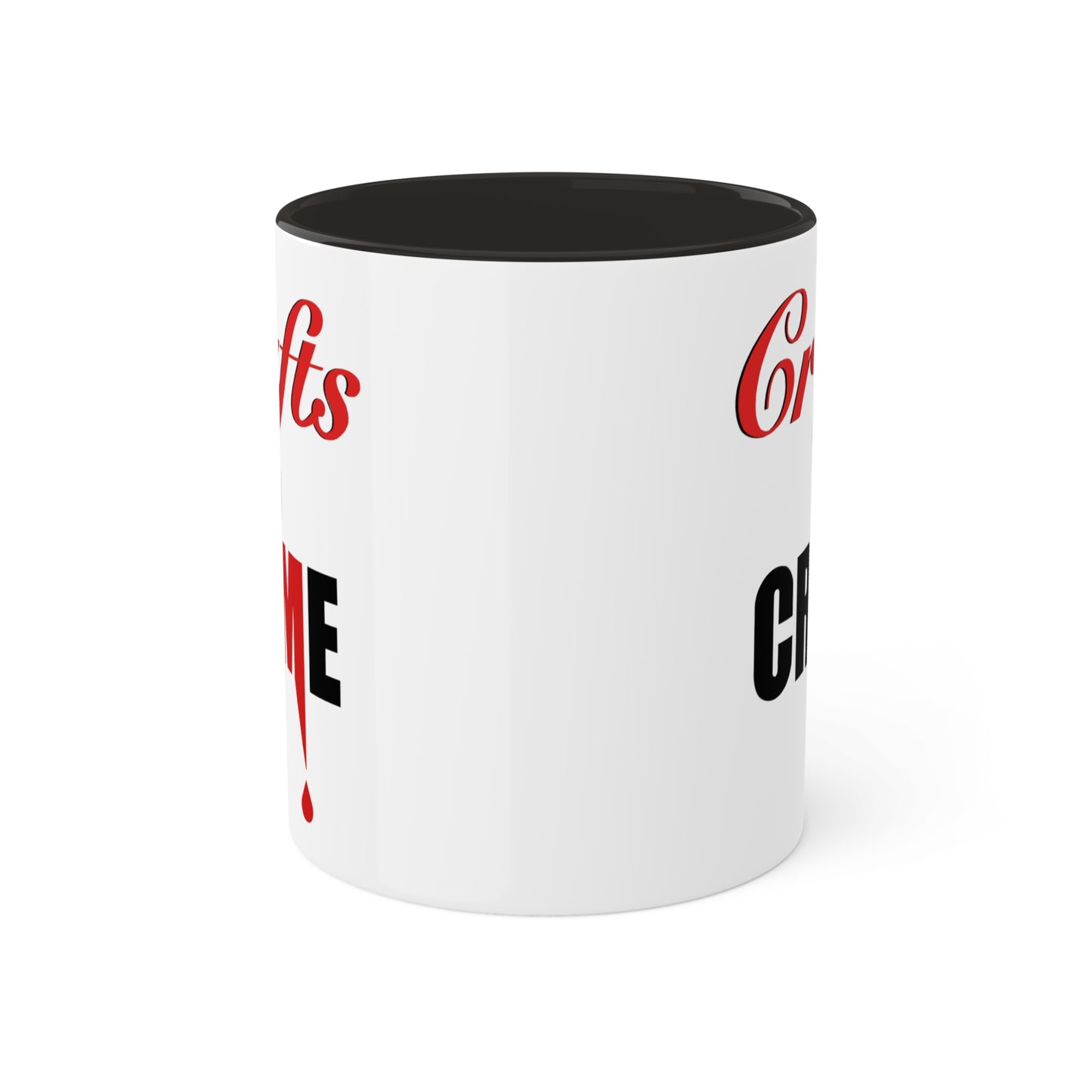 Crafts and Crime™ 11oz Mug- Red