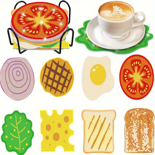 Diamond Art Coasters- Deli Licious Series