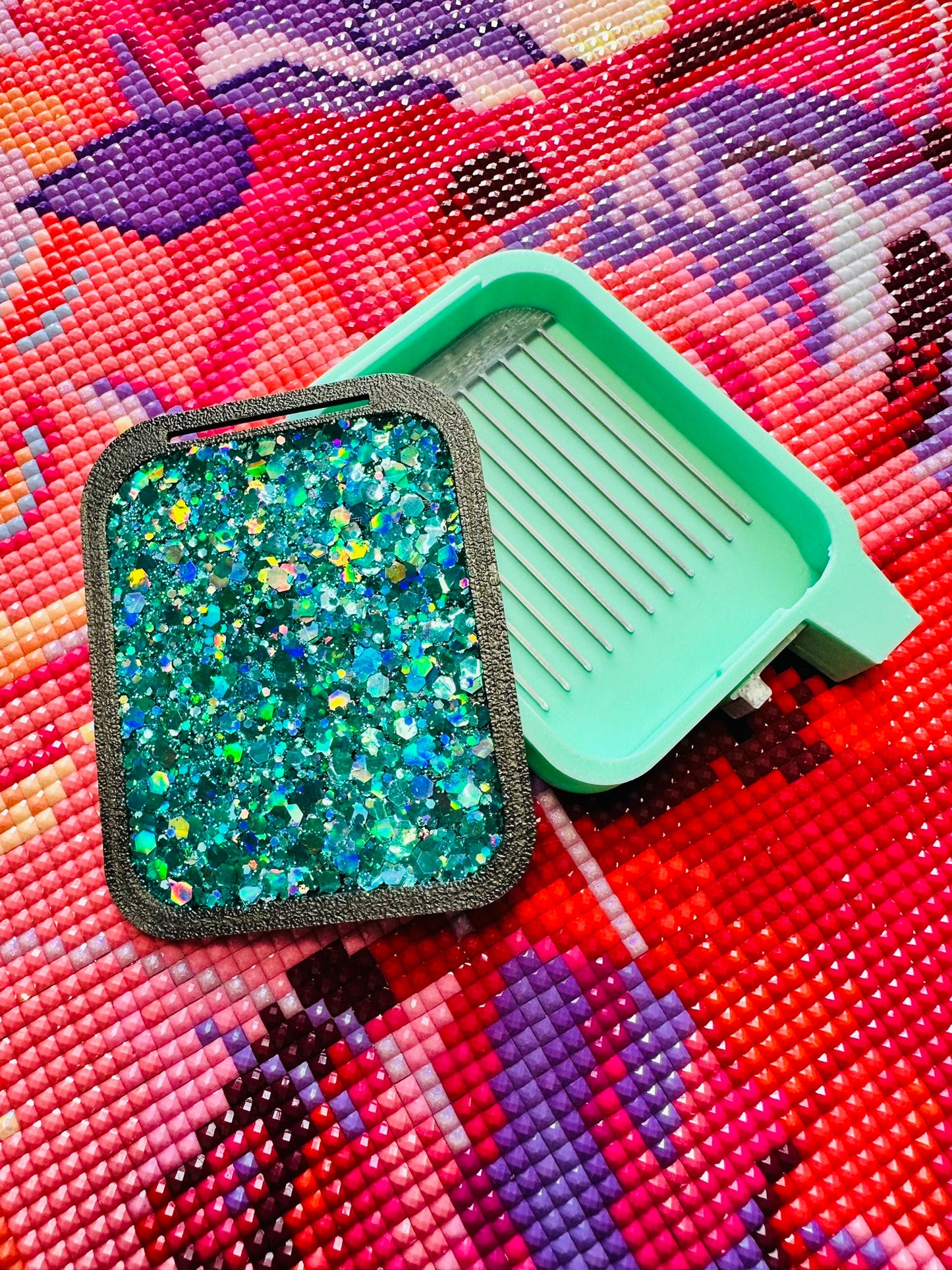 Small Diamond Art Tray- Meteor Shower