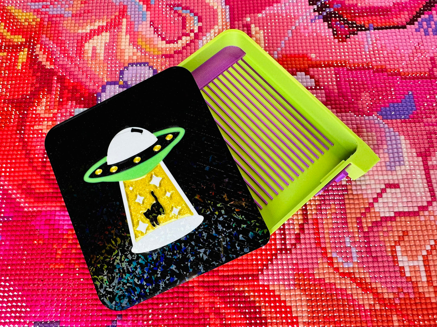 UFO Beam Me Up Diamond Art Tray V.2