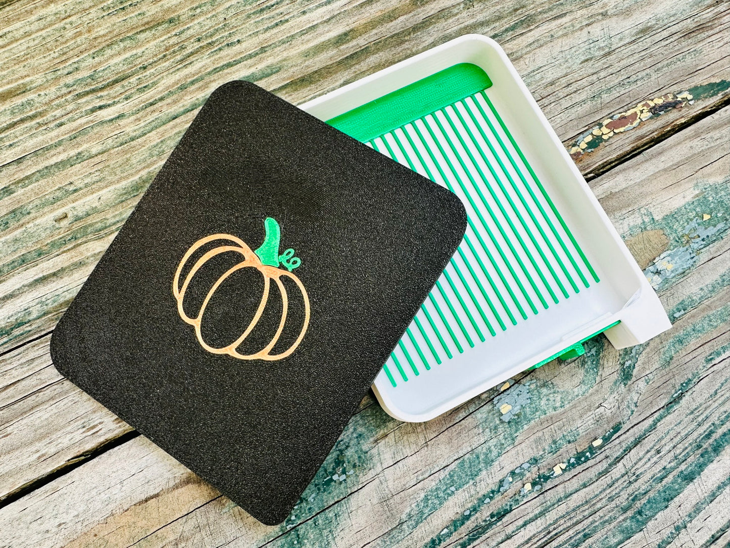 Fall Pumpkin Diamond Art Drill Tray