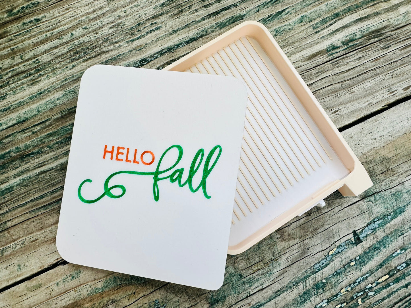 Hello Fall Standard Tray