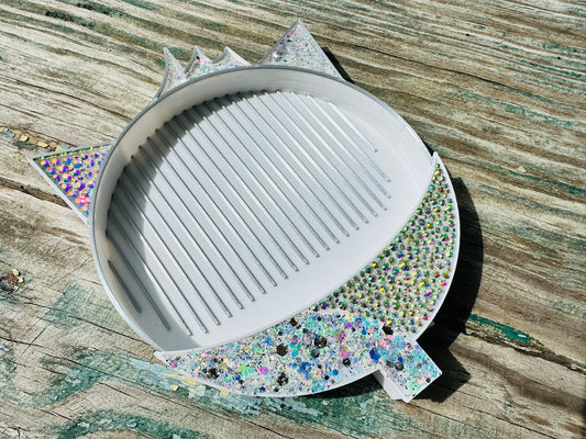 Cosmic Cat Tray- Glitter