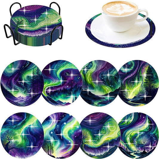 Diamond Art Coasters- Nebula Series