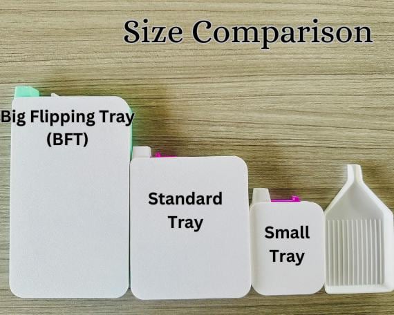 Big Flipping Tray (BFT) V2- Melt | Large Diamond Drill Tray