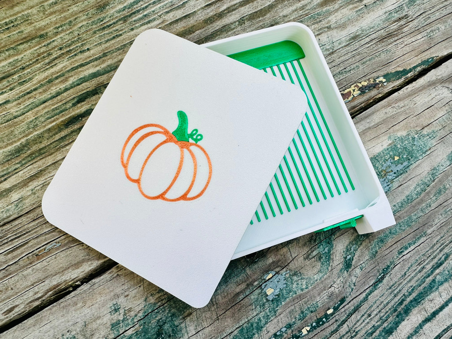 Fall Pumpkin Diamond Art Drill Tray